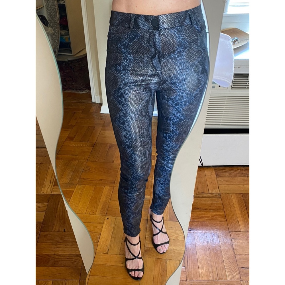 Zara snakeskin pants size 4 /S